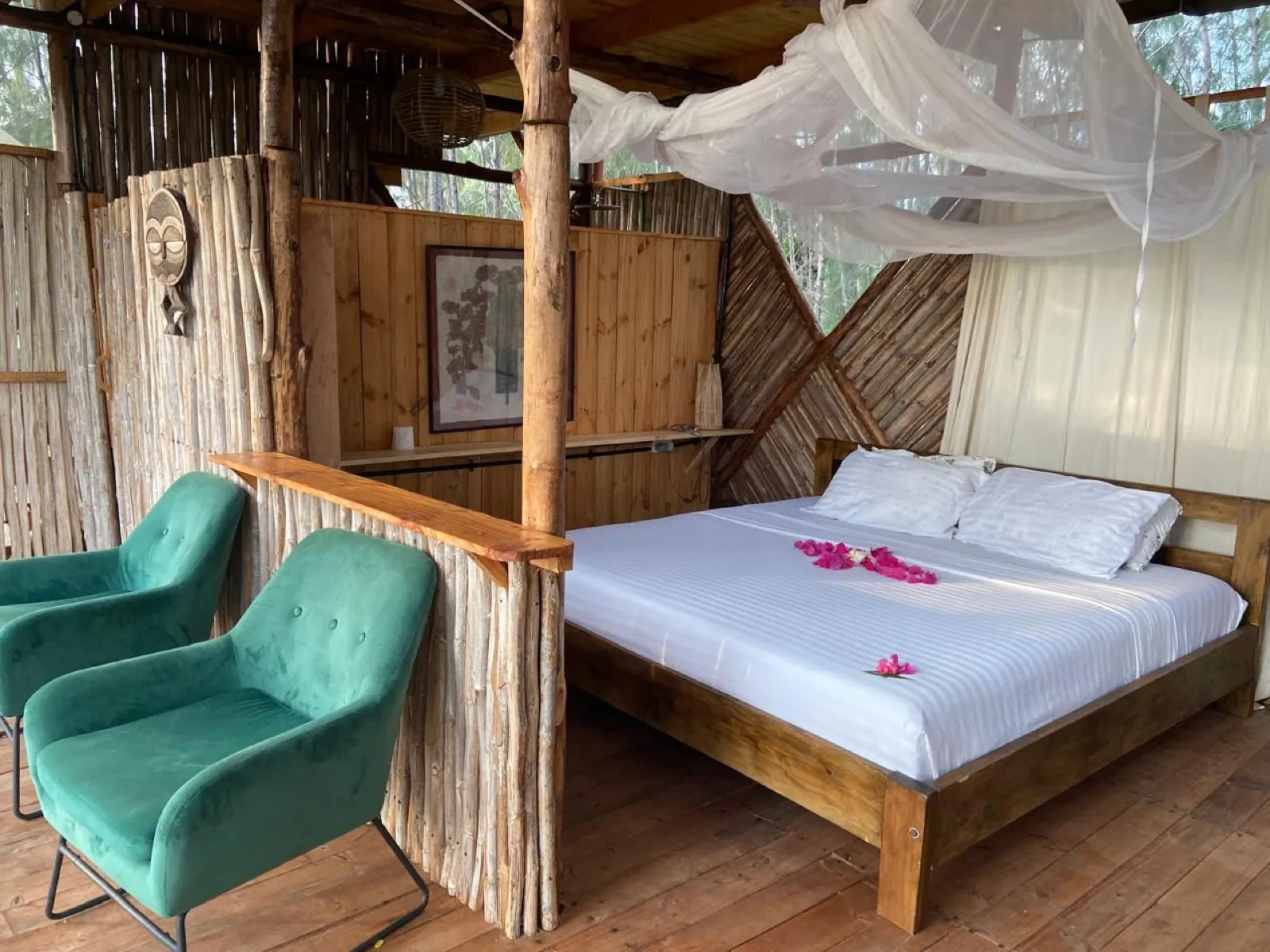 Eco rooms on Mida Creek at Horsebay Watamu, Mida Creek